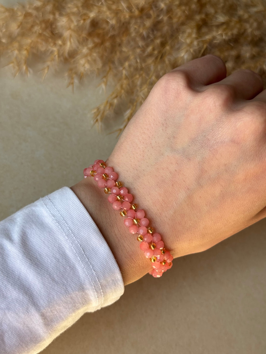 Blumenkristall Armband 💞