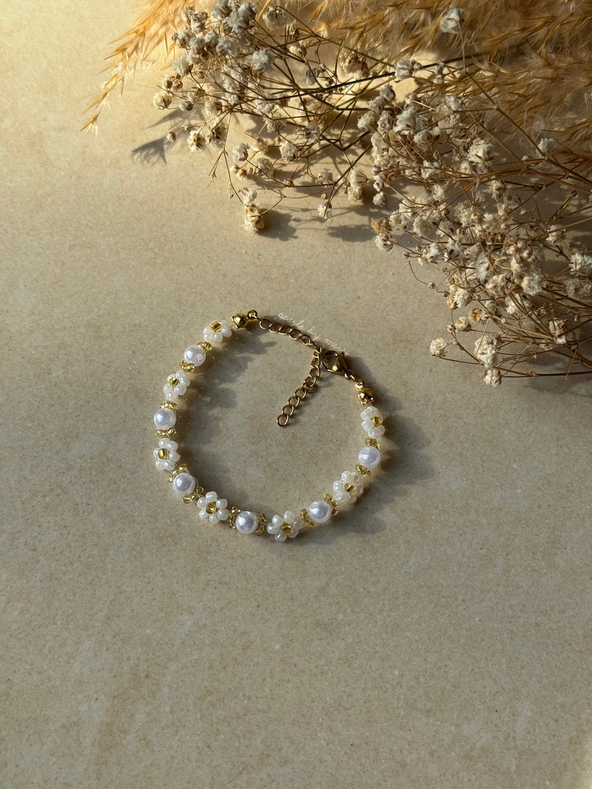 elegantes Gänseblümchen Armband ✨