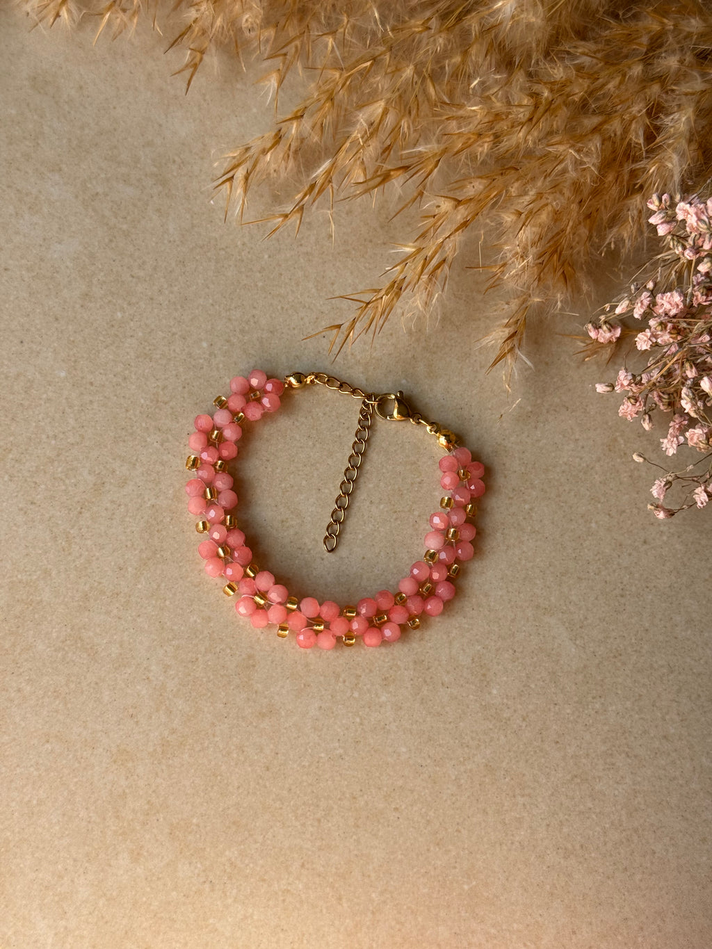 Blumenkristall Armband 💞