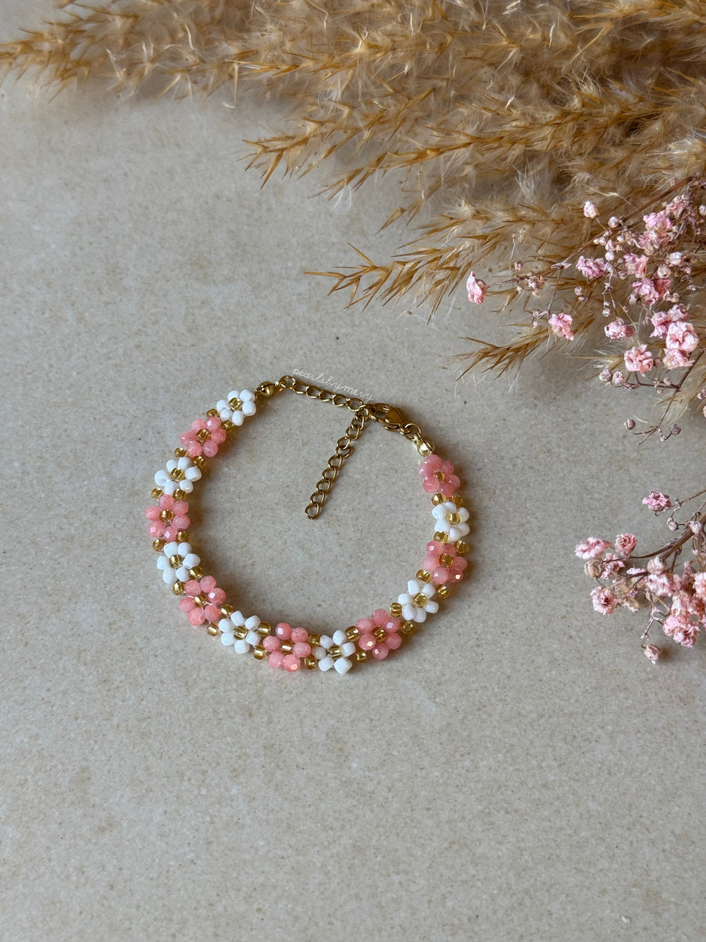 Kristallblumen Armband 🩷